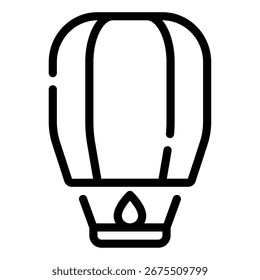 Colorful lanterns with geometric shapes and patterns for web, app, infographic, etc