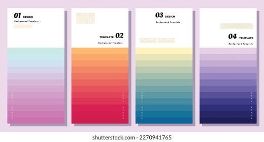 Colorful layer background template copy space for poster, banner, landing page, presentation page, or business card