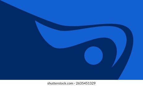 Camadas coloridas em composição abstrata
