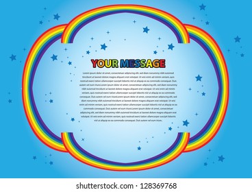 Colorful layout Design template for uses. Vector illustration.