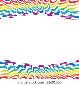 A colorful layout with plenty of copy space. Easily edit this vector image any way you want.