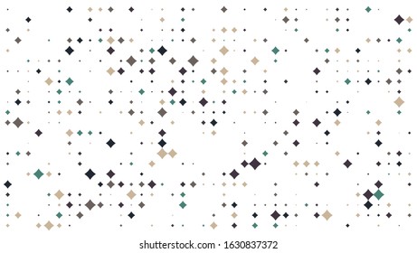 Colorful layout ,  vector layout with star. geometric pattern with rhombuses. Futuristic twisted grunge pattern star. illustration with star. The pattern can be used for fabric and wallpapers.
