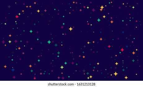 Colorful layout ,  vector layout with star. geometric pattern with rhombuses. Futuristic twisted grunge pattern star. illustration with star. The pattern can be used for fabric and wallpapers.