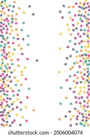 Colorful Leaf Vector White Background. Autumn Foliage Isolated Set. September Confetti Illustration. Orange Foliage Design.