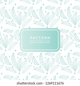 colorful leafy floral pattern  background in vector for textiles and decoration, 