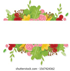 Colorful leaves background vector illustration 