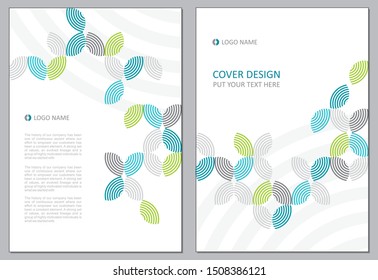 colorful leaves design on white background