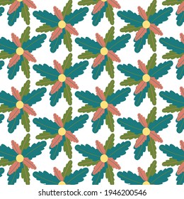 colorful leaves  pattern background for design vector eps.10