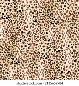 colorful leopard meter pattern suitable for textile