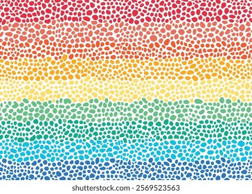 Colorful Leopard pattern design. Animal print vector illustration background. Wildlife fur skin design illustration for web, home decor, fashion, surface, graphic design