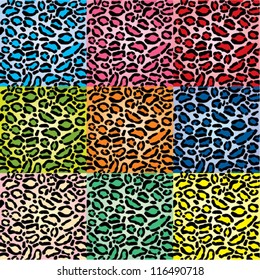 Colorful Leopard Print