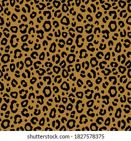 Colorful leopard seamless pattern. Fashion stylish vector texture.