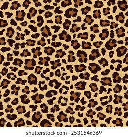 colorful Leopard Skin Texture Pattern Vector. Seamless Animal Skin Pattern. Leopard Camouflage animal. Leopard pattern textile design watercolor animal safari design art.