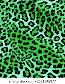 Vetor de padrão de textura de pele de leopardo colorido. Padrão De Pele De Animal Sem Costura. Leopardo Camuflagem animal. Leopard padrão têxtil projeto aquarela animal safári design arte.