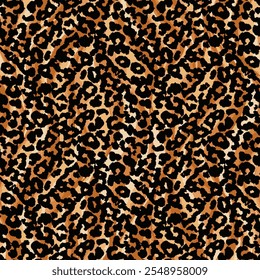 Vetor de padrão de textura de pele de leopardo colorido. Padrão De Pele De Animal Sem Costura. Leopardo Camuflagem animal. Leopard padrão têxtil projeto aquarela animal safári design arte.