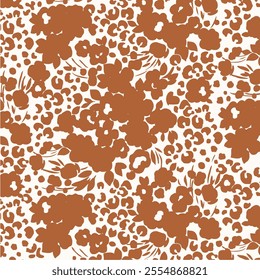 colorful Leopard Skin Texture Pattern Vector. Seamless Animal Skin Pattern. Leopard Camouflage animal. Leopard pattern textile design watercolor animal safari design art.