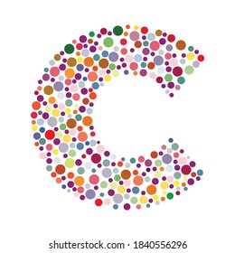 colorful letter C logo design for company business