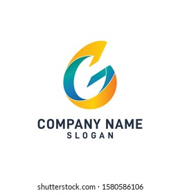colorful letter g logo design