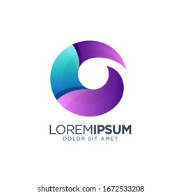 Colorful Letter G Logo Design