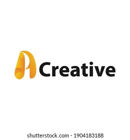 Colorful Letter A Logo Design. Creative Abstract Letter A Logo Design Template. Letter A Professional Logo Design created by Golden Ratio.