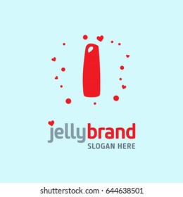 Colorful letter I logo design template. Stylish vector icon