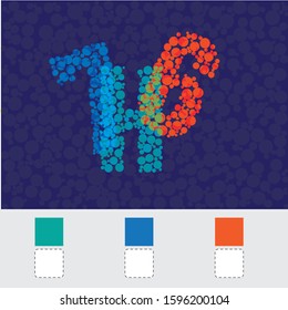 Colorful letter puzzle - Practice Intelligence questions