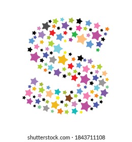 colorful letter S logo design for company business