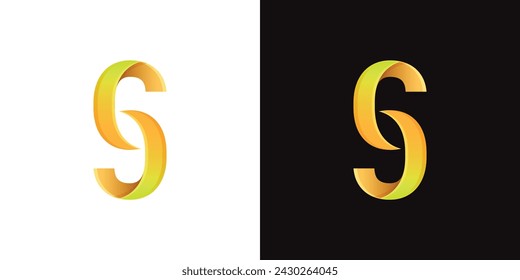 Colorful letter S logo design inspiration