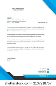 colorful letterhead template vectors design