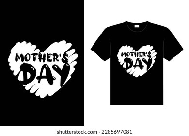 Colorful lettering mothers Day quote Happy mom shirt vector typography mommy loves t-shirt design