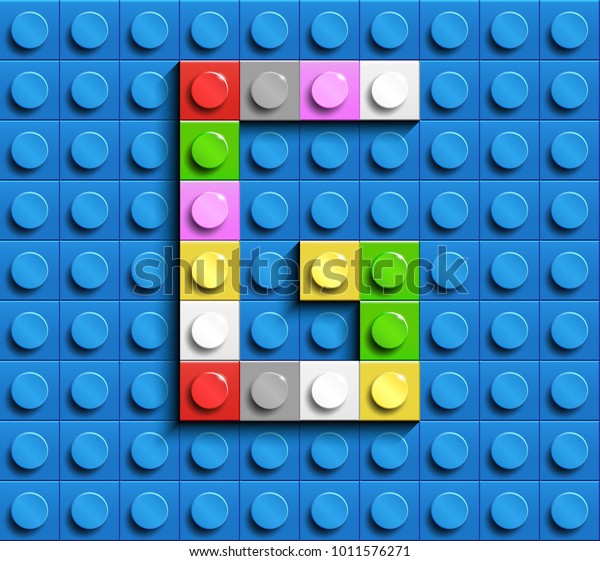 青のレゴレンガの背景にレゴブリックを作成した際のカラフルな文字g 青のレゴ背景 3dの文字g リアルな文字 のベクター画像素材 ロイヤリティフリー