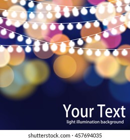 Colorful light abstract background