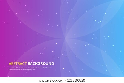 Colorful light background. trendy gradient shape composition. 
