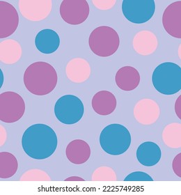 Colorful light endless background with decorative ethnic elements Rounds and circles. Seamless vector EPS 10. 