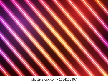 Colorful Light Neon Line Background,80s,Party and event concept,with space for text in put,vector,illustration.