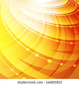 Colorful light orange lines background. Vector illustration, eps 10, contains transparencies.