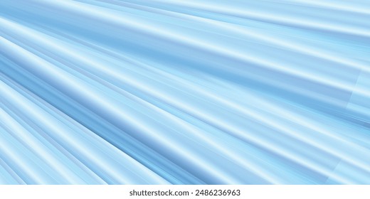 Colorful light trails, long time exposure motion blur effect. Vector Illustration