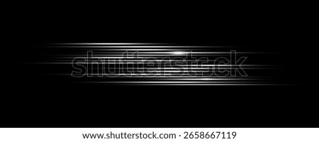 Colorful light trails, long time exposure motion blur effect. Red and blue glowing neon lights lines. Red blue special effect, speed police line. Magic of moving fast lines. Vector Illustration