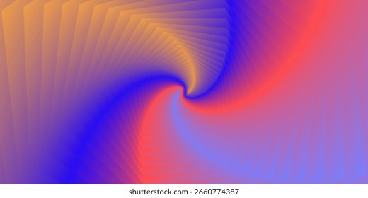 Senderos de luz coloridos con efecto de movimiento. Ilustración vectorial de efecto de luz de alta velocidad sobre fondo negro.