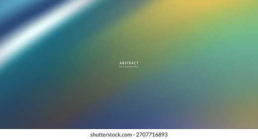 Composição abstrata colorida com ondas de luz apresentando gradientes sedosos, bordas brilhantes e movimento fluido em tons de azul profundo e amarelo vívido.