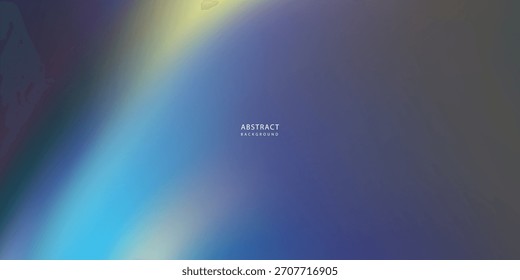Composição abstrata colorida com ondas de luz apresentando gradientes sedosos, bordas brilhantes e movimento fluido em tons de azul profundo e amarelo vívido.