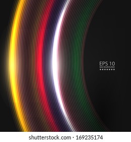 Colorful line background