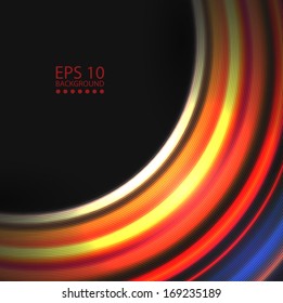 Colorful line background