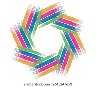Colorido patrón de línea doodle. Lindo, divertido, minimalista fondo de arte creativo. Interminable textura de confeti de fiesta simple, Formas garabateadas, curvas, ondas.