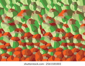 colorful line Fun doodle pattern. Creative minimalist style art background for children or trendy design with basic shapes. Simple childish scribble backdrop
