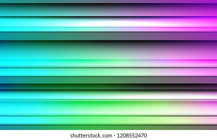 Colorful line geometric background. Fluid strip composition. Abstract vector illustration.