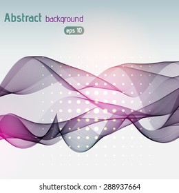 Colorful line on light background