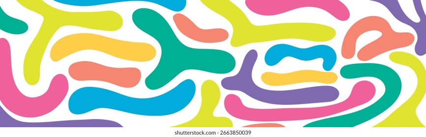 Colorful line pattern, Abstract background, Vector illustration.