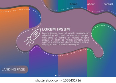 colorful line up texture abstract background. can used for web design, layout, banner, brochure, certificate, poster
