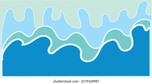 Papel tapiz de línea colorido diseño irregular de patrón para volante de afiches de banner.